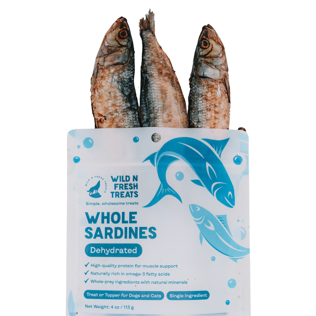 Dehydrated Whole Sardines (Wild Caught)