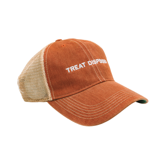 Treat Dispenser Trucker Hat — Washed Rust