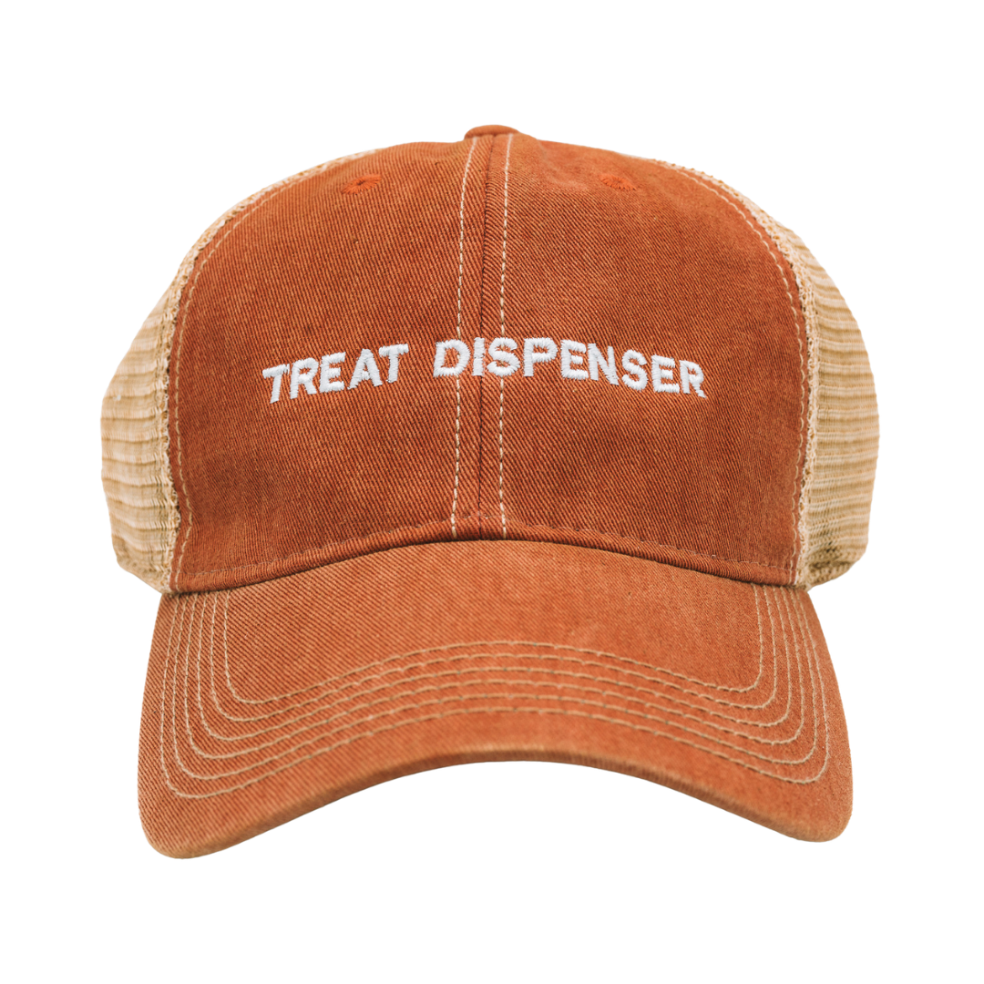 Treat Dispenser Trucker Hat — Washed Rust