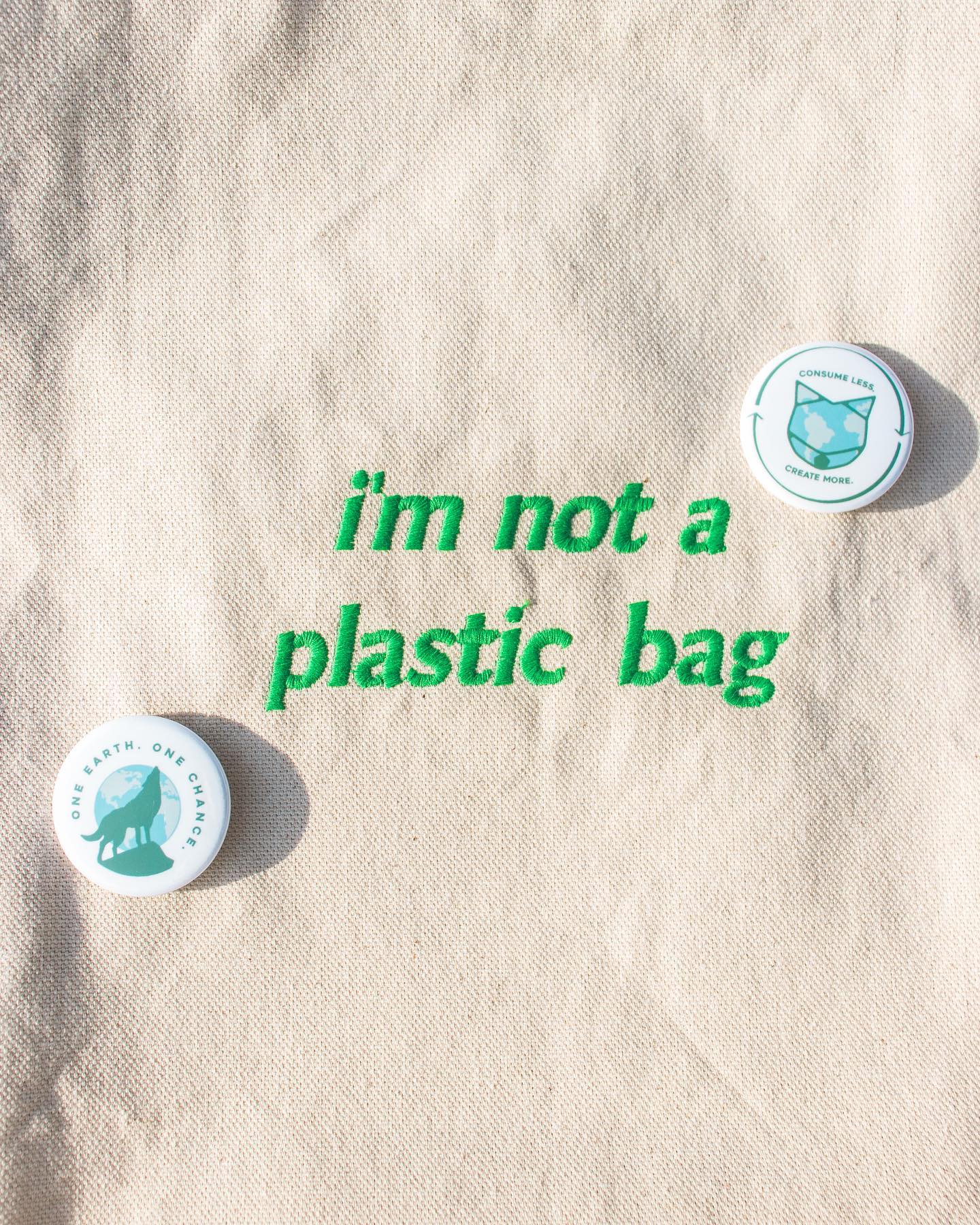 Not a Plastic Bag Tote (Litto Howler x Wild n Fresh Treats)