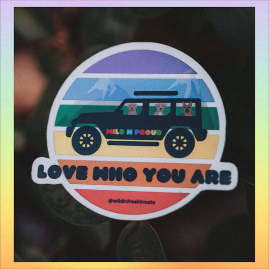 Wild n Proud Sticker - Stickers for a Cause