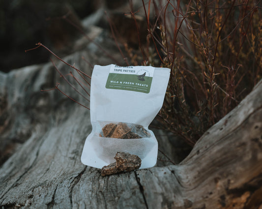 Dehydrated Beef Green Tripe Patties