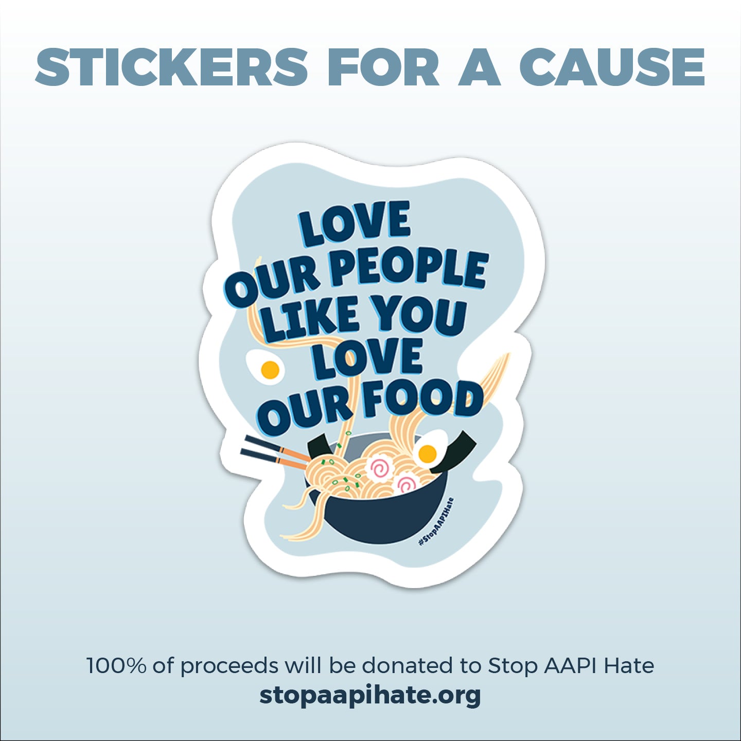 #StopAAPIHate - Stickers for a Cause